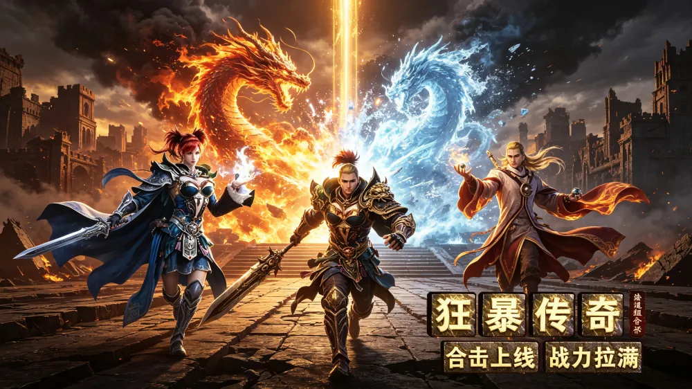 狂暴传奇官网:新手全方位攻略 快速升级提战力打宝技巧大全 狂暴传奇官网:新手全方位攻略 快速升级提战力打宝技巧大全